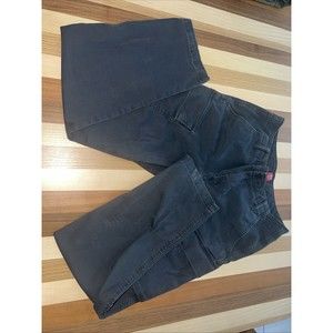 Levis Cargo Taper Fit Pants Men 33x32 Gray Stretch Flex Snap Button